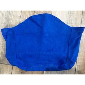 Longaberger Library Basket Liner Bright Cornflower Blue Used